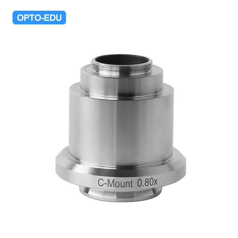 C-Mount Adapter For Leica Microscope 0.8x